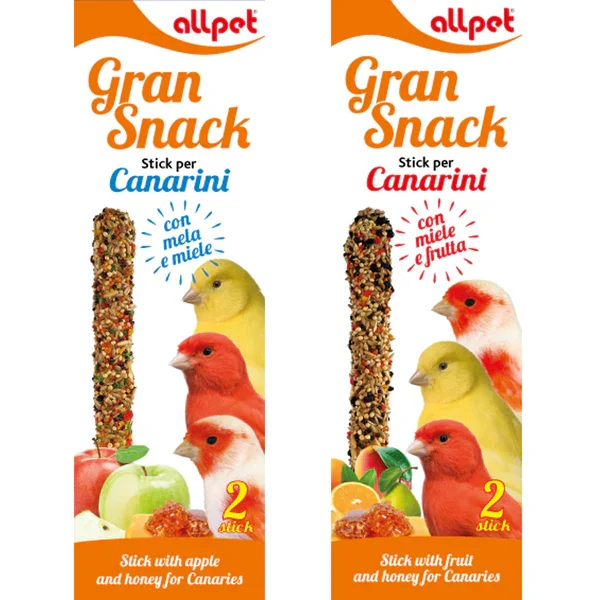 AllPet - Stick per Canarini con Miele
