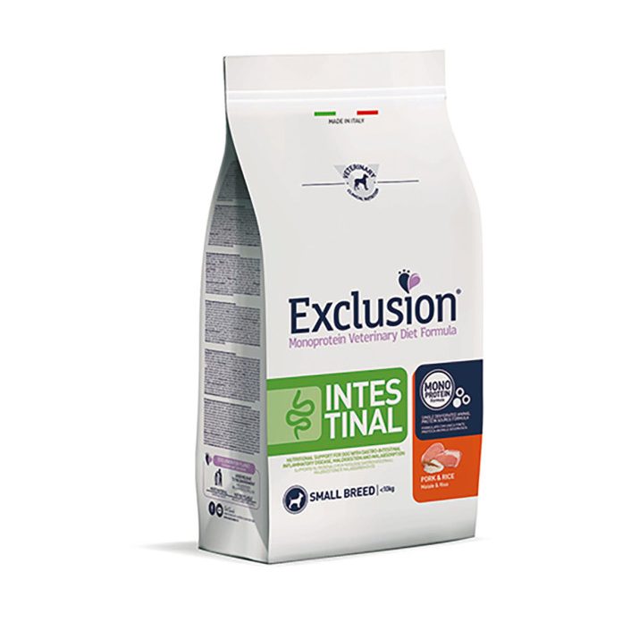 Exclusion Diet Intestinal Small Breed Maiale e Riso