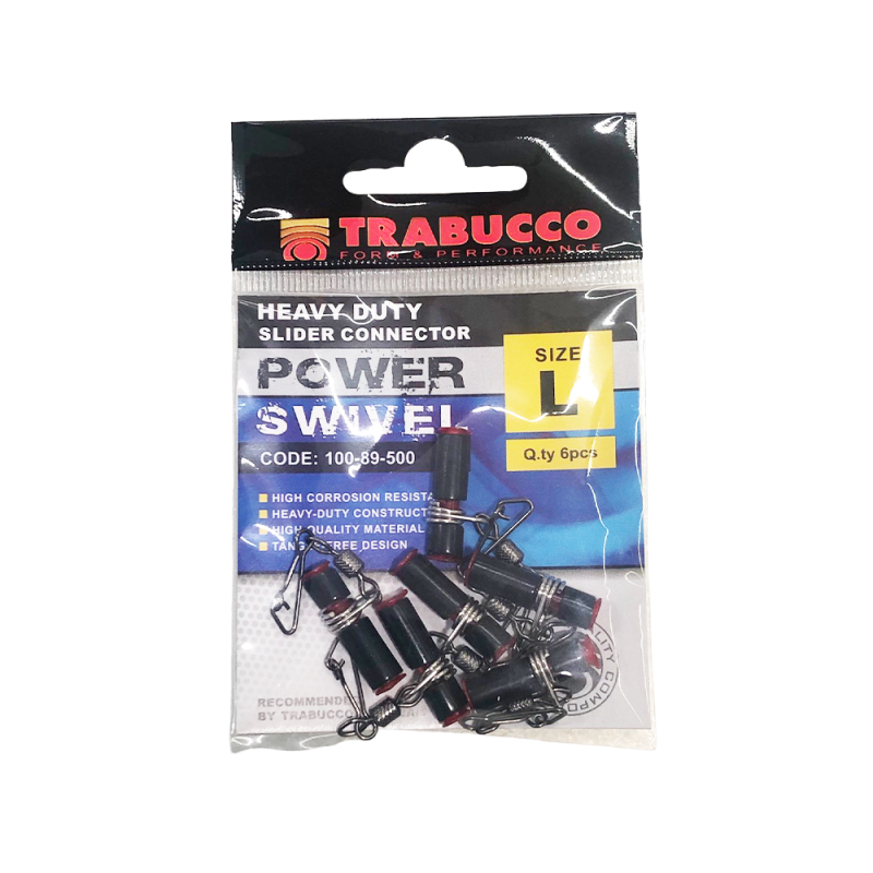 Attacco Scorrevole Trabucco POWER SWIVEL SLIDER CONNECTOR